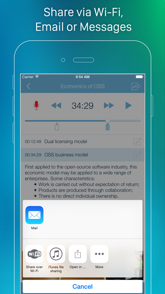 #3. eXtra Voice Recorder. (iOS) 게시자: Denys Ievenko