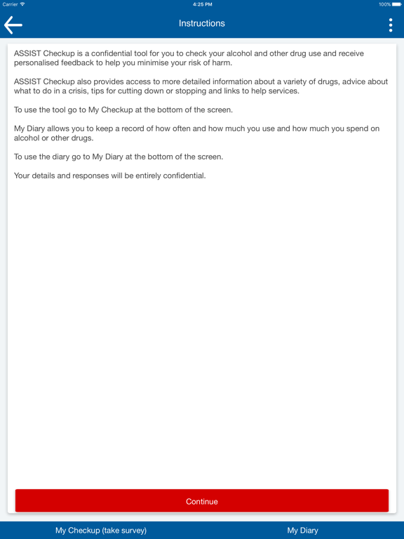 Screenshot #5 pour ASSIST Checkup