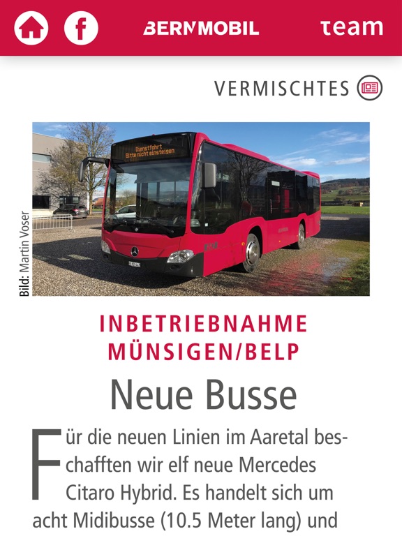 Screenshot #5 pour TEAM BERNMOBIL