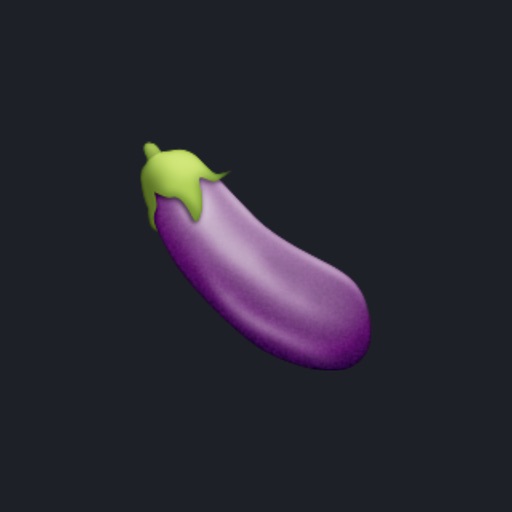 Eggplant for reddit icon
