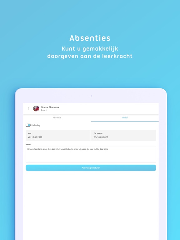 BasisOnline Ouderportaal iPad screenshot 5