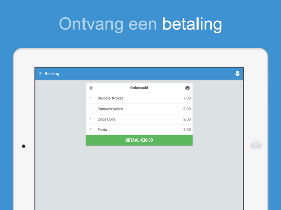 Ober POS kassasysteem horeca iPad app afbeelding 4