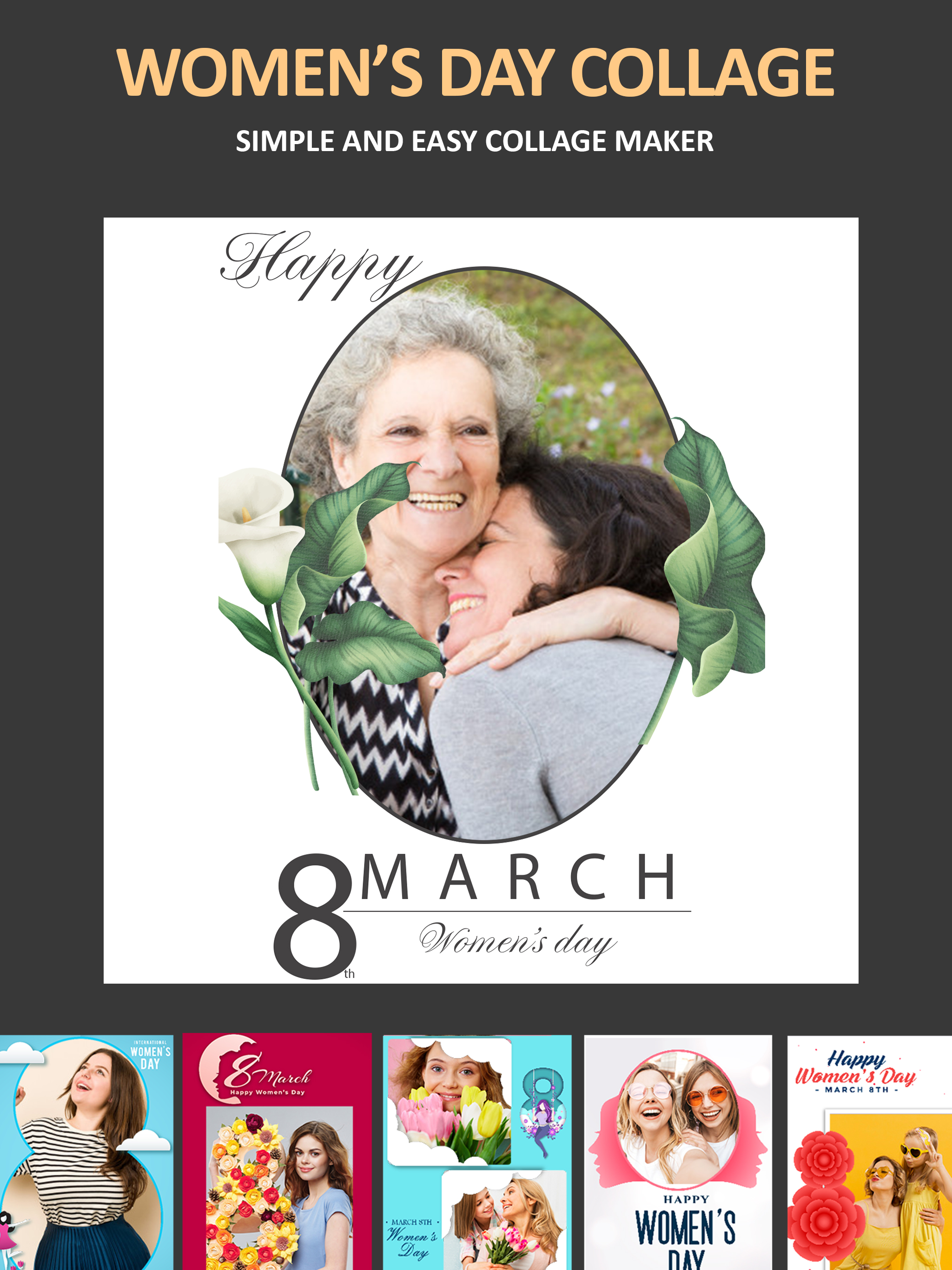 Women's Day Wishes-Photo Frame