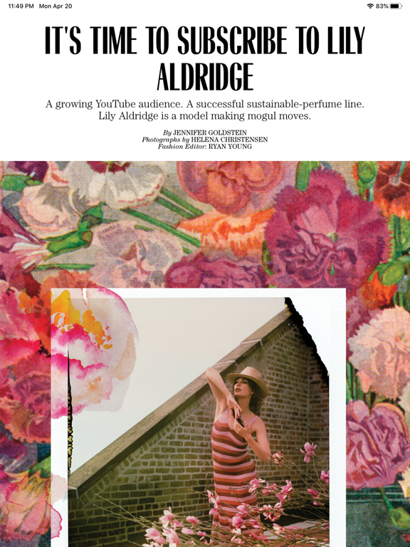 Marie Claire Magazine US iPad screenshot 4 - Lifestyle app