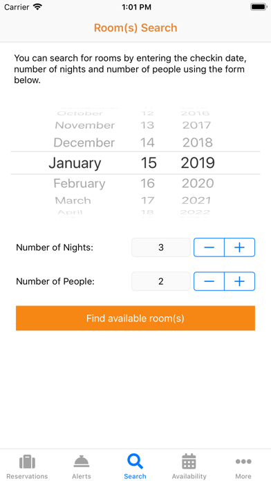 Screenshot #3 pour Hotelist Manager