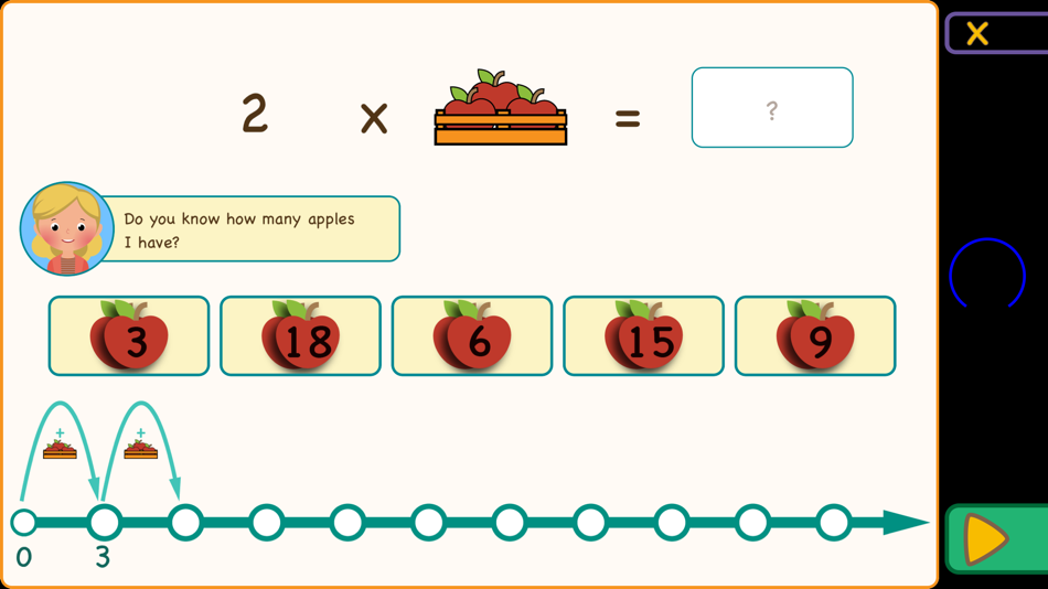 #4. Multiplication Tables & Apples (macOS) 来自: Magiwise