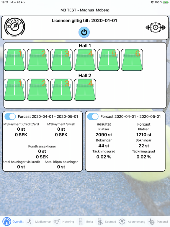 Screenshot #4 pour M3softwarePadel - Admin