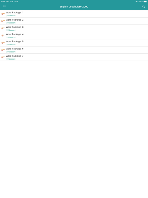 Screenshot #4 pour English Vocabulary 2000 Words