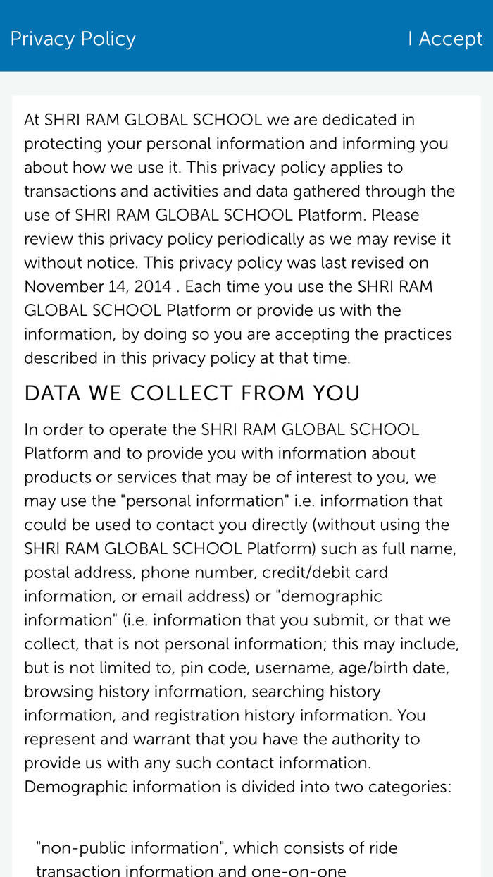 Shri Ram Global Pre School