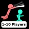 This is a stick figure hunting game for 1, 2, 3, 4, 5, 6 , 7, 8, 9 or 10 players