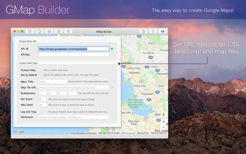 Capture d'écran de GMap Builder sur iPhone 4