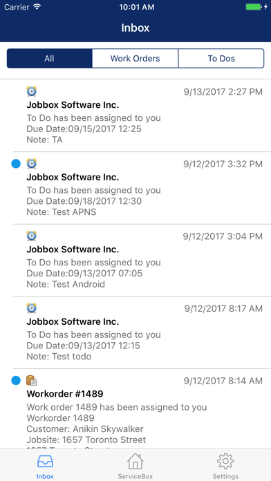 How to cancel & delete ServiceBox Mobile from iphone & ipad 4