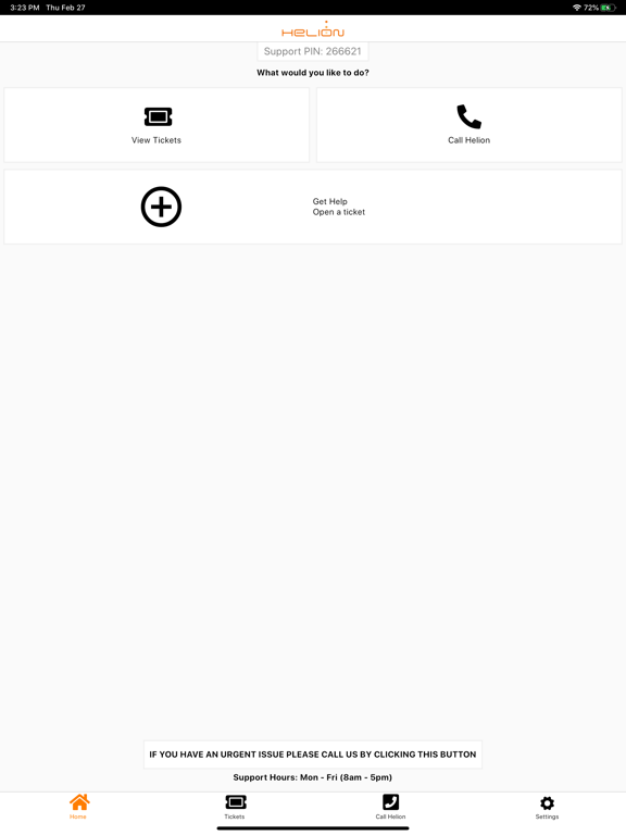 Helion Technologies iPad screenshot 2 - Business app