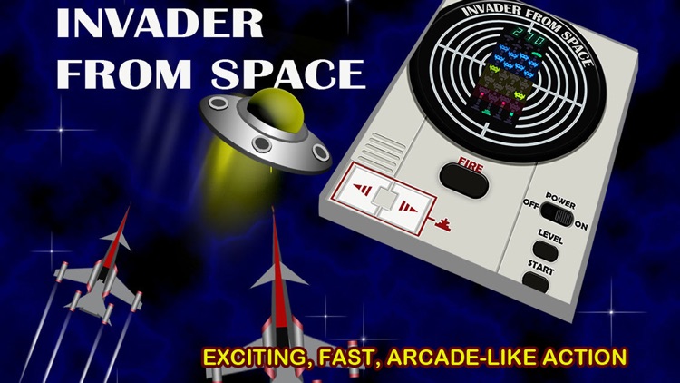 Invader From Space Retro 80s
