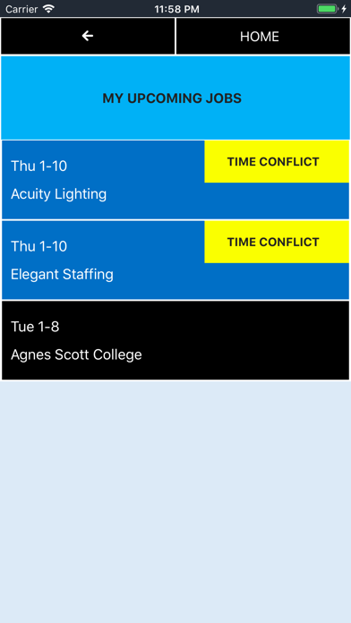 Elegant Staffing Screenshot
