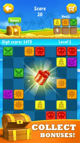 Game screenshot Pirate's Dice: Four in a row hack