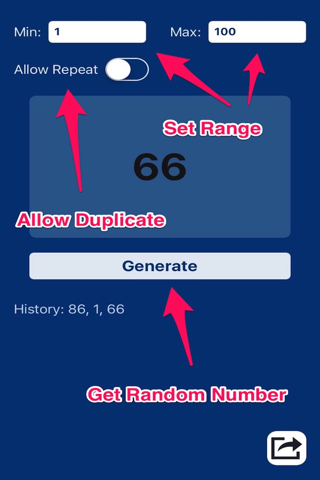Pseudo Random Number Generator screenshot 2