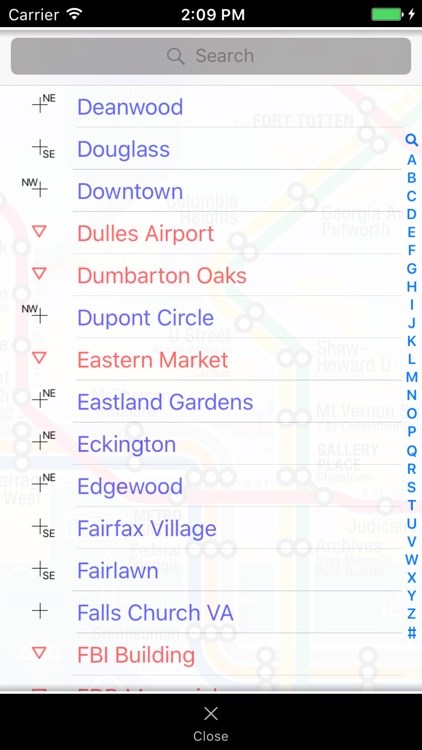 KickMap Washington DC Metro screenshot-3