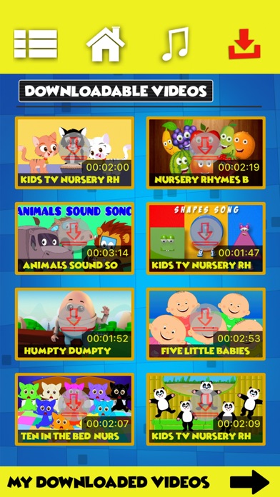 Kids First Videos & Rhymes Screenshot