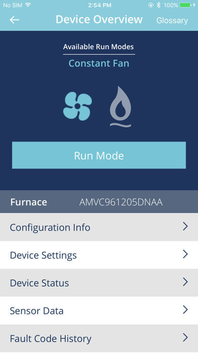CoolCloud HVAC Screenshot