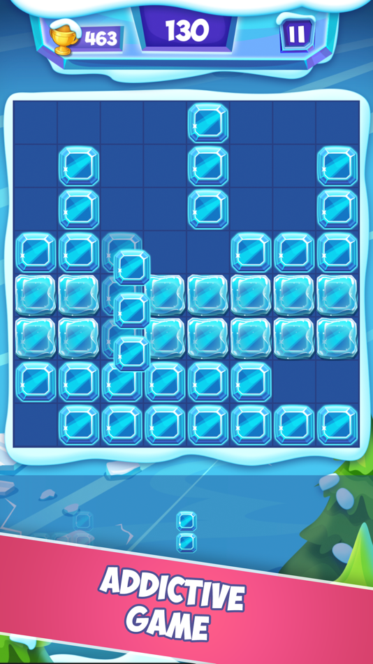 #3. Ice Block Puzzle Game (iOS) By: Nguyen Tu
