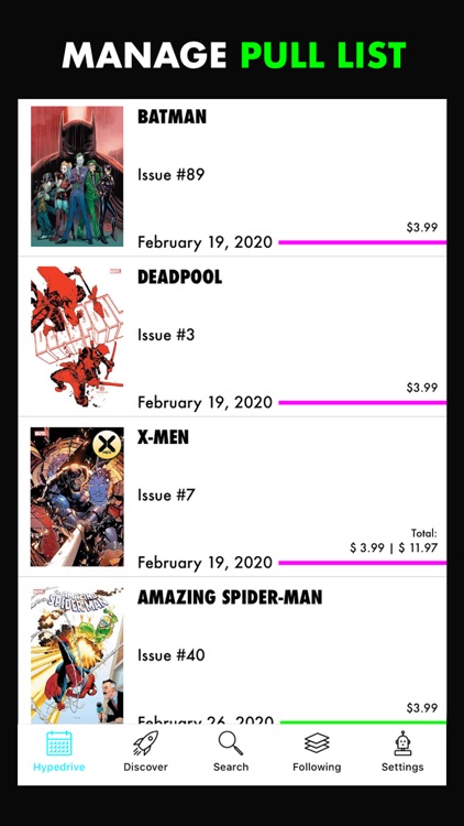 Hypedrive: New Comics Guide