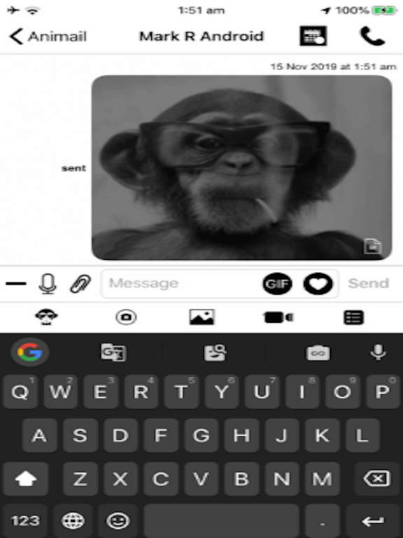 Screenshot #4 pour Animail Messenger