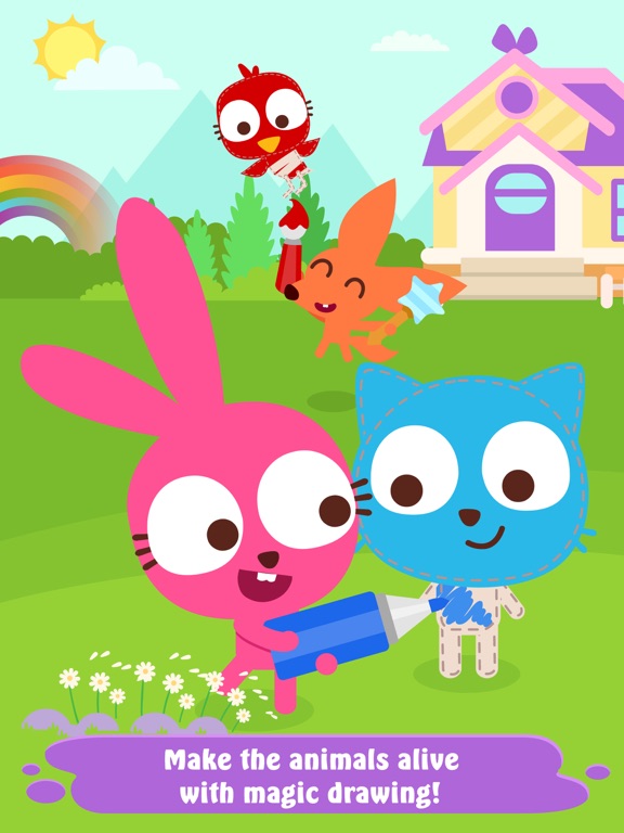 Screenshot #6 pour Purple Pink Coloring Fun