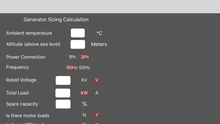 Generator Sizing Calculation screenshot-5