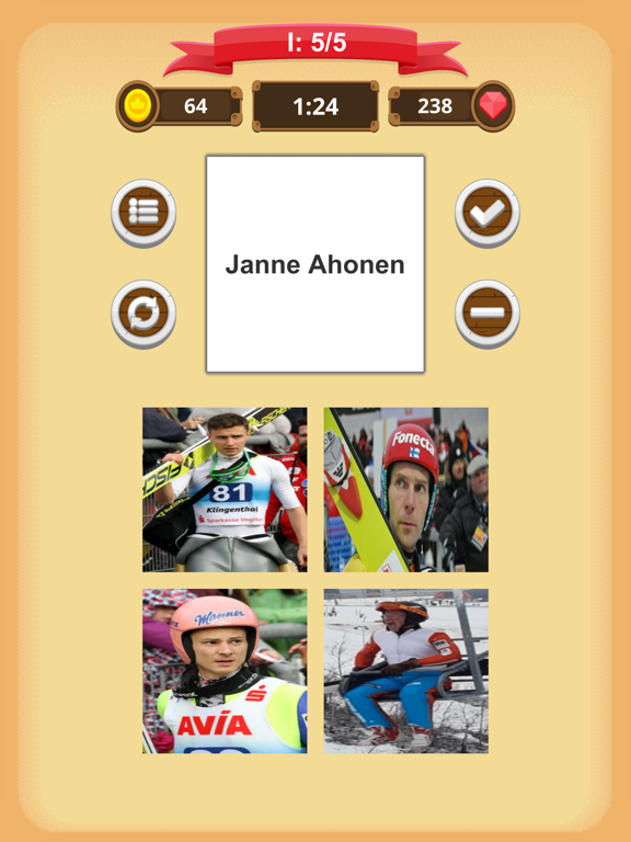 Ski Jump - Quiz iPad screenshot