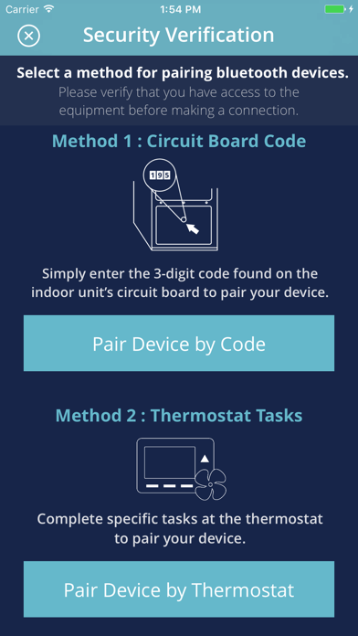 CoolCloud HVAC Screenshot