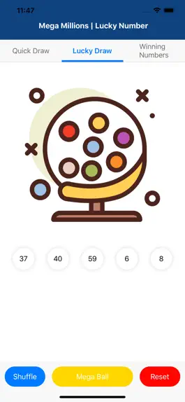 Game screenshot Lucky Number for Mega Millions apk