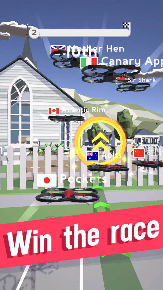 #3. Drone Race! (iOS) 由: Mossa Games, LLC