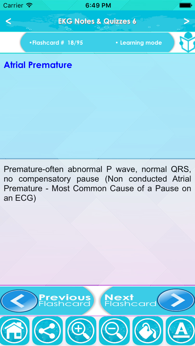 EKG Exam Review Terms and Quiz