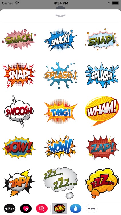 Comic Exclamation Sticker Pack by Higher Bar, LLC