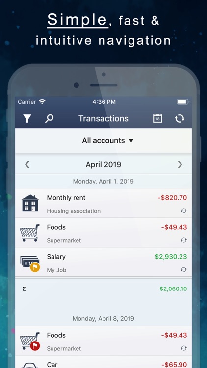 MoneyStats - Budget Planner