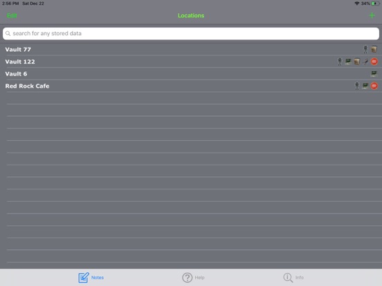 Screenshot #4 pour Location notes for Fallout