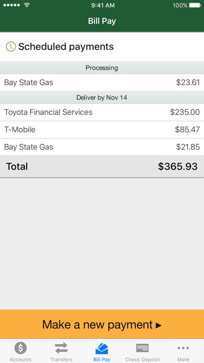 Vermont Fed CU Mobile Banking screenshot-3