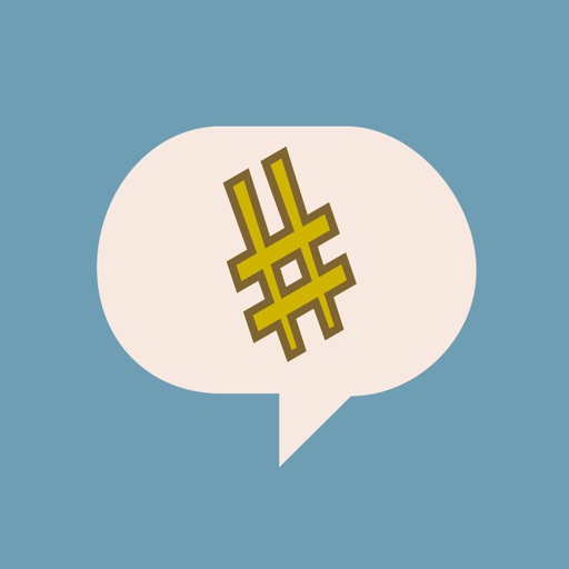 Hashtag Stickers icon