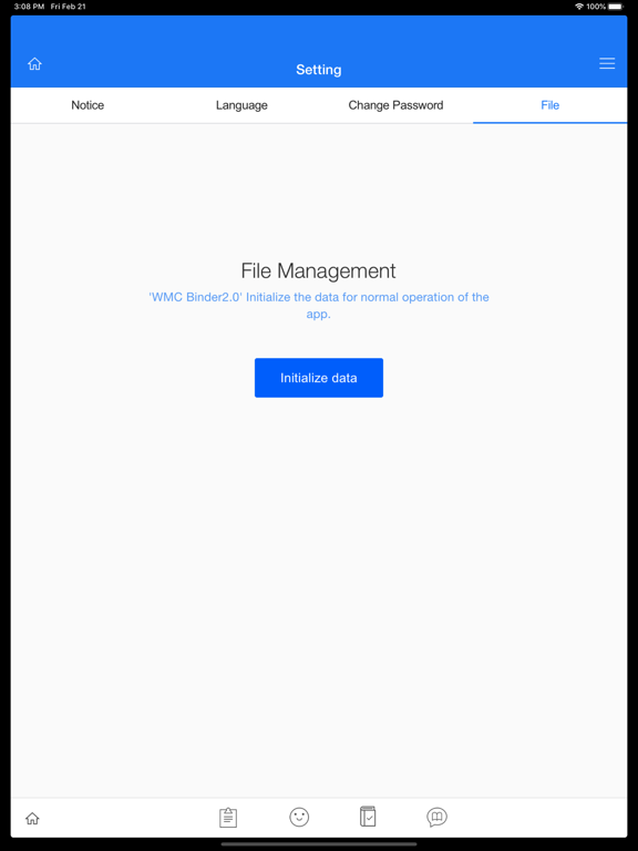 WMC Binder 2.0 iPad screenshot 5 - Lifestyle app