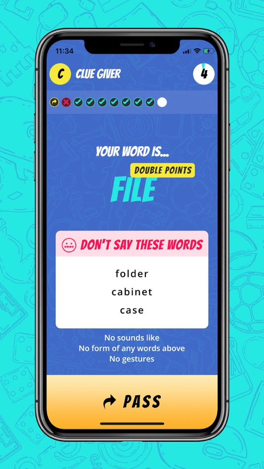 #5. Buzz Clue - Zoom Party Game (iOS) 由: Nutty Putty, LLC