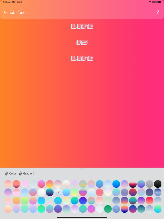 Screenshot #4 for Bold: Story Fonts & Stickers