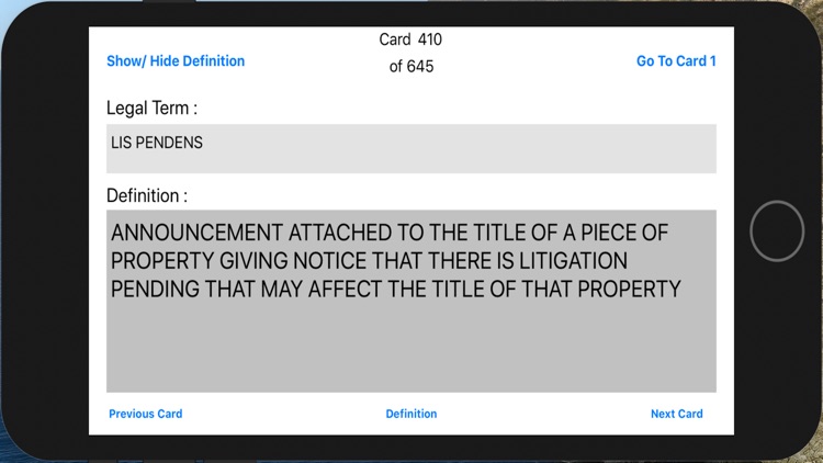 Basic Legal Flashcards