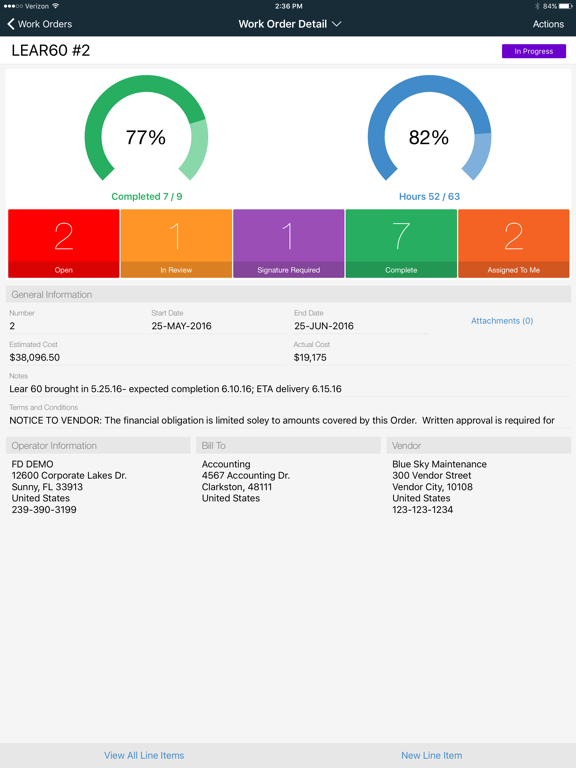 Screenshot #6 pour Veryon Tracking