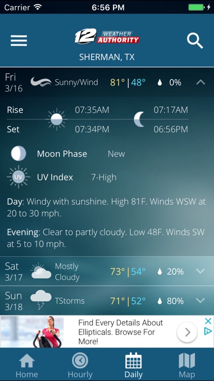 KXII Weather Authority App