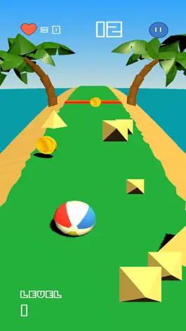 Game screenshot Beach Ball Runner hack