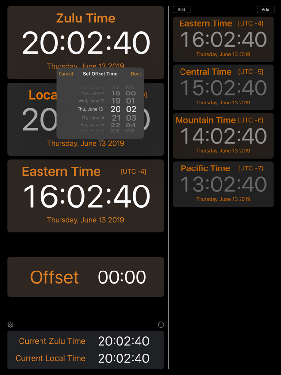 Screenshot #5 pour Zulu Time