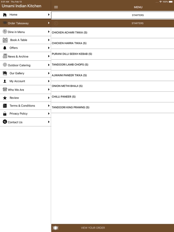 Screenshot #6 pour Umami Indian Kitchen
