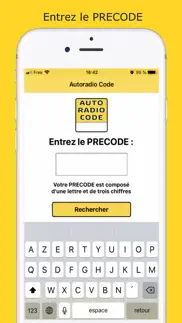 car radio code iphone screenshot 1