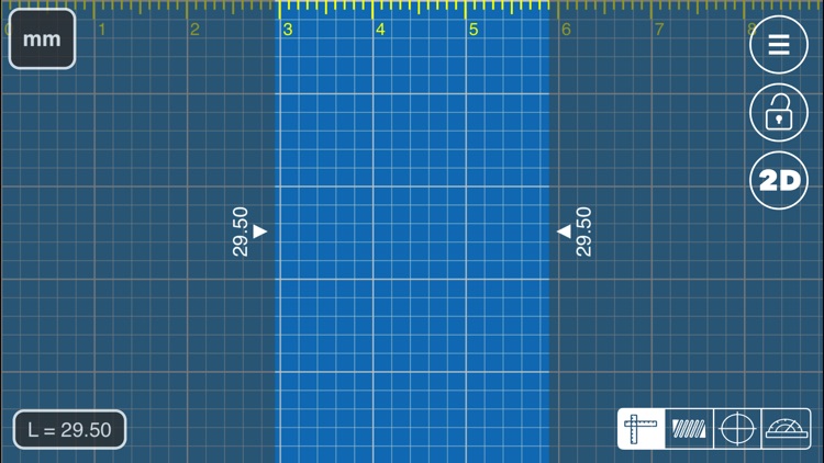 Millimeter Pro - screen ruler screenshot-3